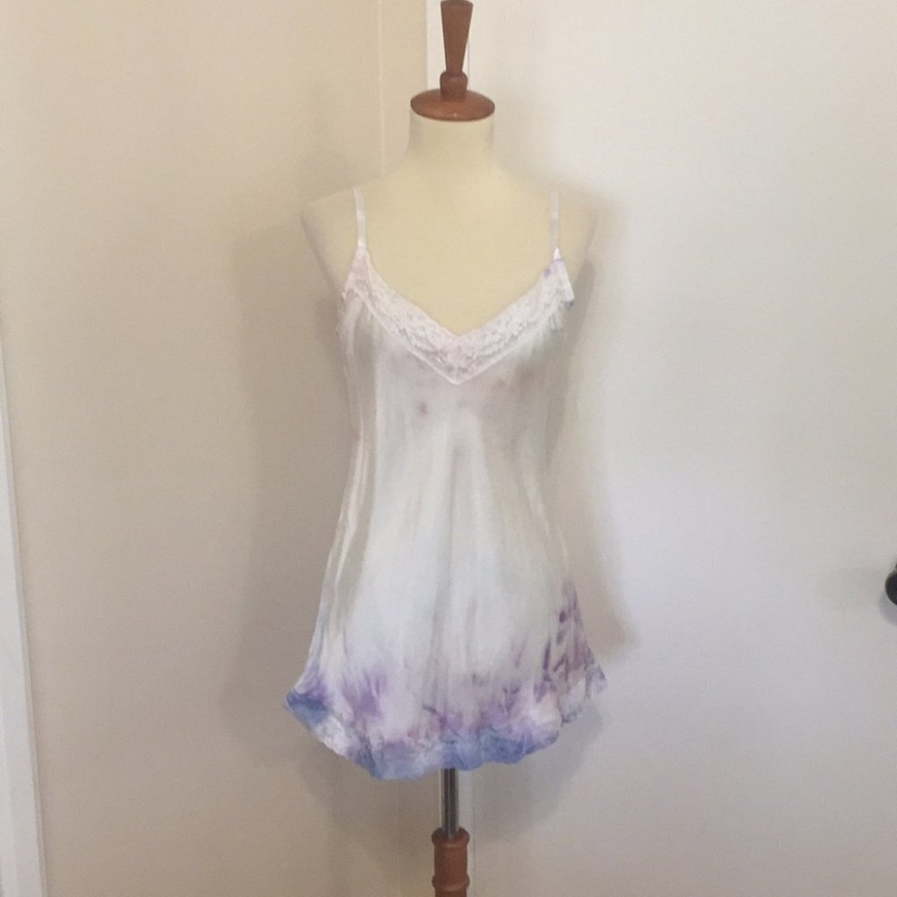 XS NWOT LOVE TANJANE Silk Chemise FF32 4553